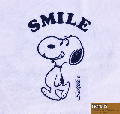 BUDDY 別注 PEANUTS スヌーピーTシャツ THE PEANUTS GANG WHITE