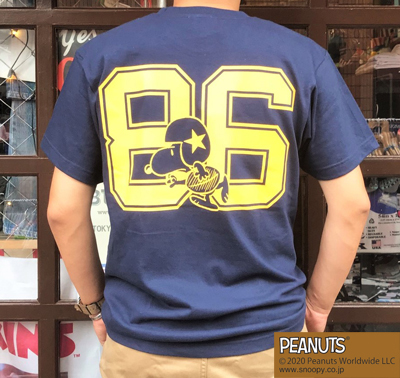 BUDDY 別注 PEANUTS スヌーピーTシャツ MICHIGAN #86