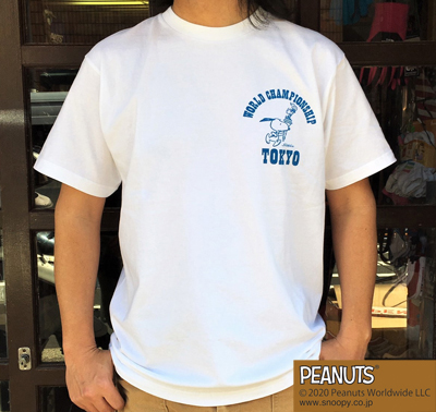 BUDDY 別注 PEANUTS スヌーピーTシャツ WORLD CHAMPIONSHIP TOKYO