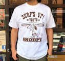 BUDDY 別注　PEANUTS スヌーピーTシャツ SURF'S UP TOKYO