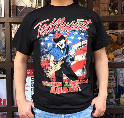 ROCKIN AMERICA AGAIN! Ted Nugent ツアーTシャツ