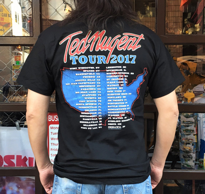 ROCKIN AMERICA AGAIN! Ted Nugent ツアーTシャツ