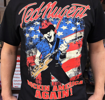 ROCKIN AMERICA AGAIN! Ted Nugent ツアーTシャツ