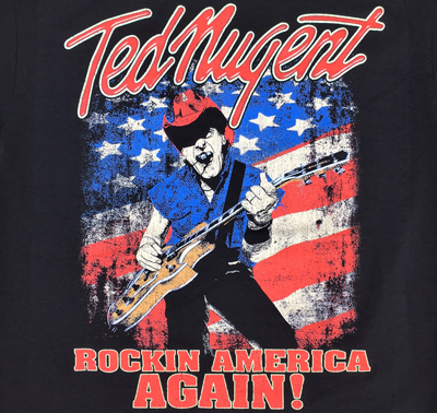 ROCKIN AMERICA AGAIN! Ted Nugent ツアーTシャツ