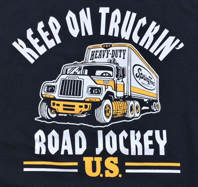 BUDDY オリジナル KEEP ON TRUCKIN' Tシャツ