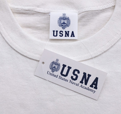 BUDDY 別注 USNA ベースボールTシャツ