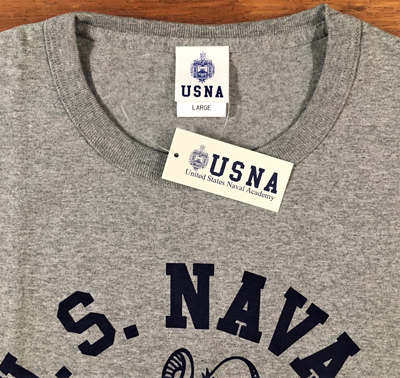 BUDDY 別注 USNA ベースボールTシャツ 2