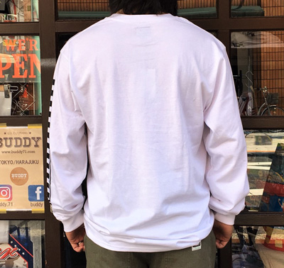 VANS BMX OFTE L/S T-Shirt ロングスリーブTシャツ WHITE VA18SS-MT31