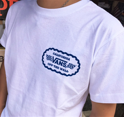 BUDDY 別注 VANS プリントTシャツ #7 CALIFORNIA