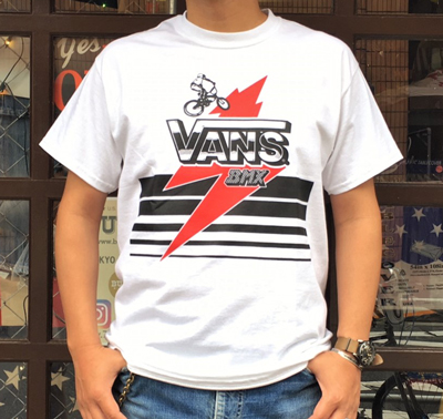 BUDDY 別注 VANS プリントTシャツ #8 Early 80’s BMX