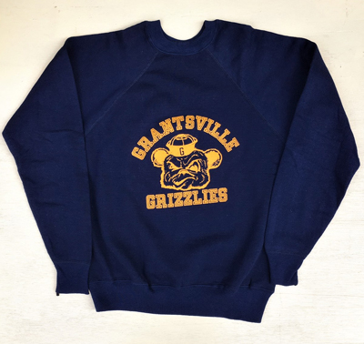 デッドストック 60s MAYO SPRUCE スウェット GRANTSVILLE GRIZZLIES