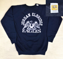 デッドストック 60s Velva Sheen フロッキー スウェット JORDAN ELBRIDGE EAGLES