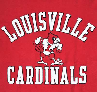 USED Champion 古着Ｔシャツ LOUISVILLE CARDINALS