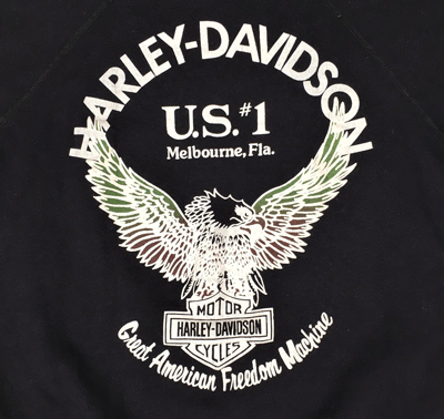 USED 古着  HARLEY DAVIDSON U.S.#1 スウェット USA製 Lサイズ
