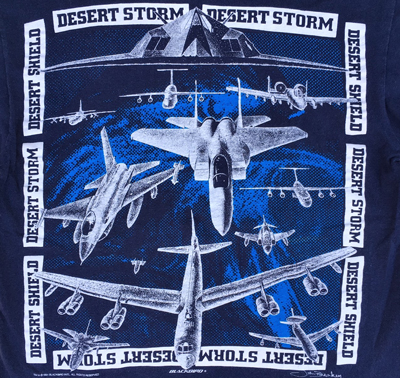 USED 古着 Tシャツ OPERATION DESERT STORM 湾岸戦争 USA製 Mサイズ