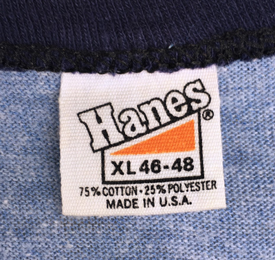 USED Hanes Hanes 古着リンガーPolaris 旧タグ Ｔシャツ  XLサイズ スノーモービル ポラリス