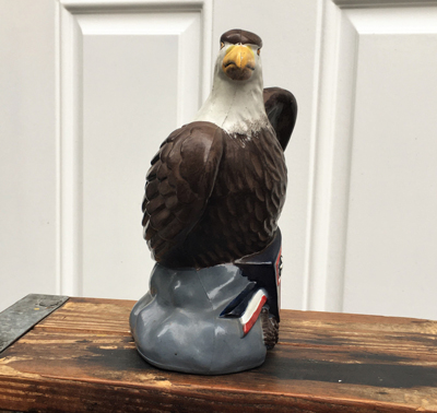 Vintage 1960s American Eagle Plastic Coin Bank