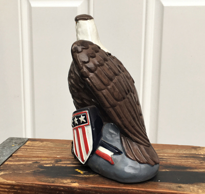 Vintage 1960s American Eagle Plastic Coin Bank