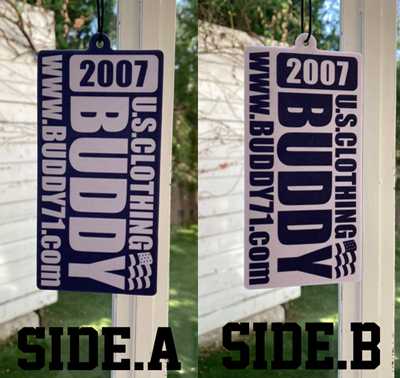 BUDDY オリジナル AIRFRESHENER name=