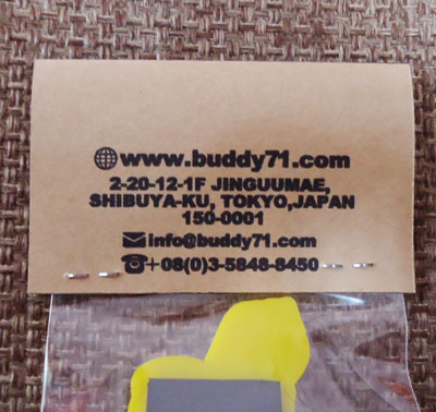 BUDDY オリジナル Refrigerator Magnet B,U,D,D,Y