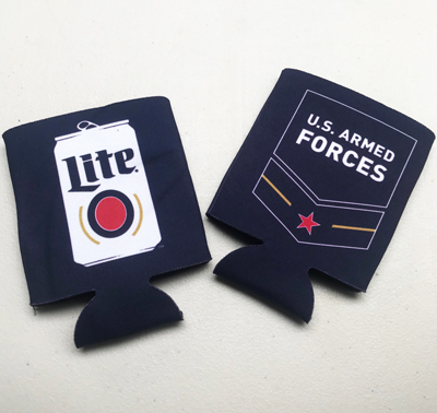 U.S.ARMED FORCES COORS LIGHT CAN KOOZIE 350ml 保冷 保温缶クージー