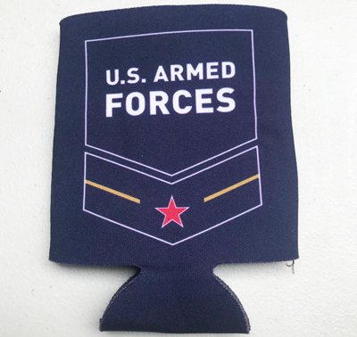 U.S.ARMED FORCES COORS LIGHT CAN KOOZIE 350ml 保冷 保温缶クージー