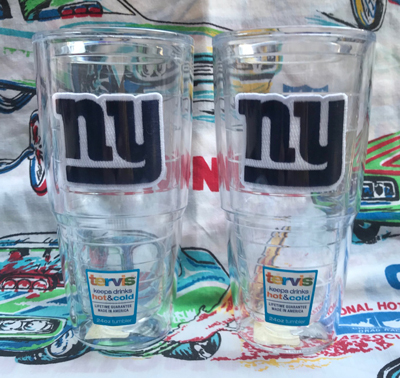 Tervis 24oz(約710ml) タンブラー NFL ニューヨークジャイアンツ 2個セット