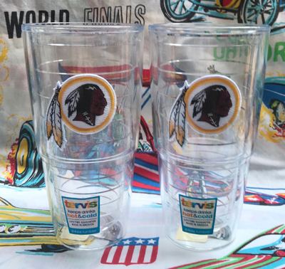 Tervis 24oz(約710ml) タンブラー NFL レッドスキンズ 2個セット