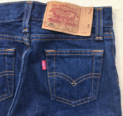 キッズ Levi's リーバイス 501 REGULAR 1999年 デッドストック アメリカ製 7X