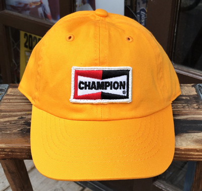 KIDS!! キッズ CHAMPION ビンテージワッペン付き ローキャップ