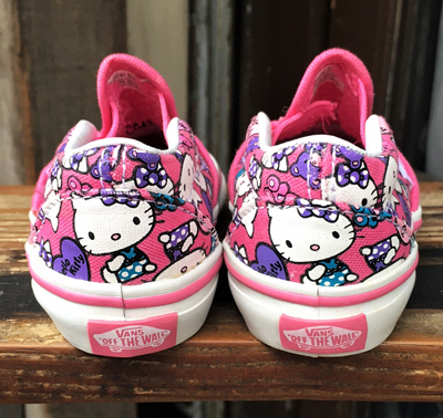 KIDS VANS HELLO KITTY クラシック スリッポン us4(9cm) キティちゃん