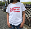 BUDDY×FRUIT OF THE LOOM KID’S Tシャツ CALIFORNIA