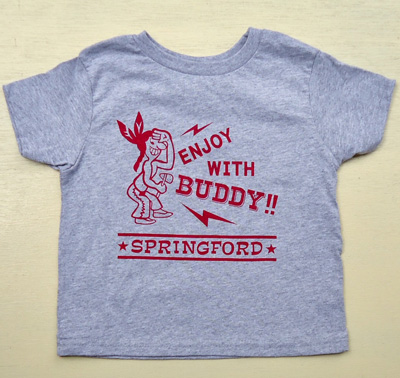 BUDDY オリジナル KID'S Tシャツ(ENJOY WITH BUDDY!!)