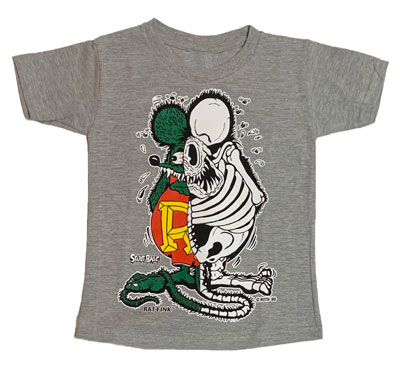 Rat Fink X-Ray ラットフィンク Kids Tシャツ