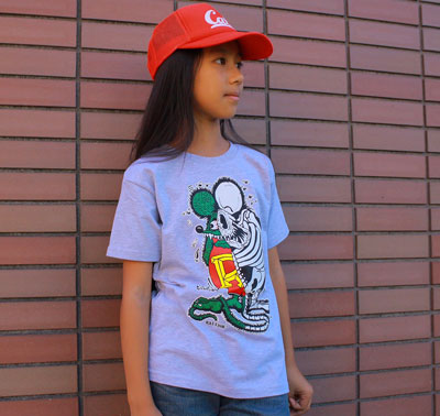 Rat Fink X-Ray ラットフィンク Kids Tシャツ