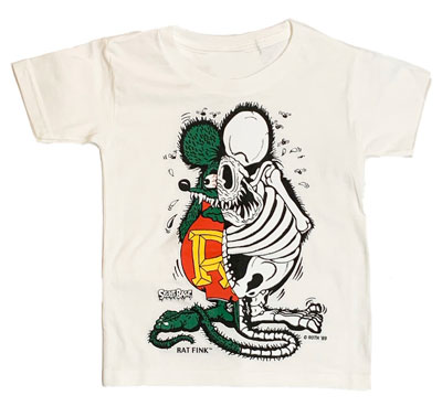 Rat Fink X-Ray ラットフィンク Kids Tシャツ