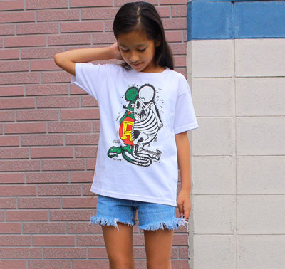 Rat Fink X-Ray ラットフィンク Kids Tシャツ