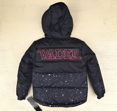 STAR WARS VADER キッズ フード付きウィンタージャケット