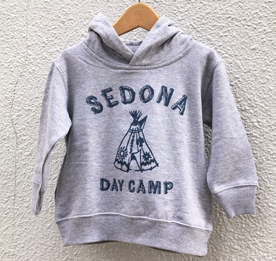 BUDDY オリジナル KID’S スエットパーカー SEDONA DAY CAMP