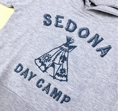 BUDDY オリジナル KID’S スエットパーカー SEDONA DAY CAMP